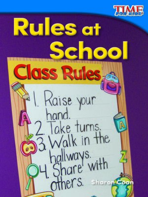 cover image of Rules at School